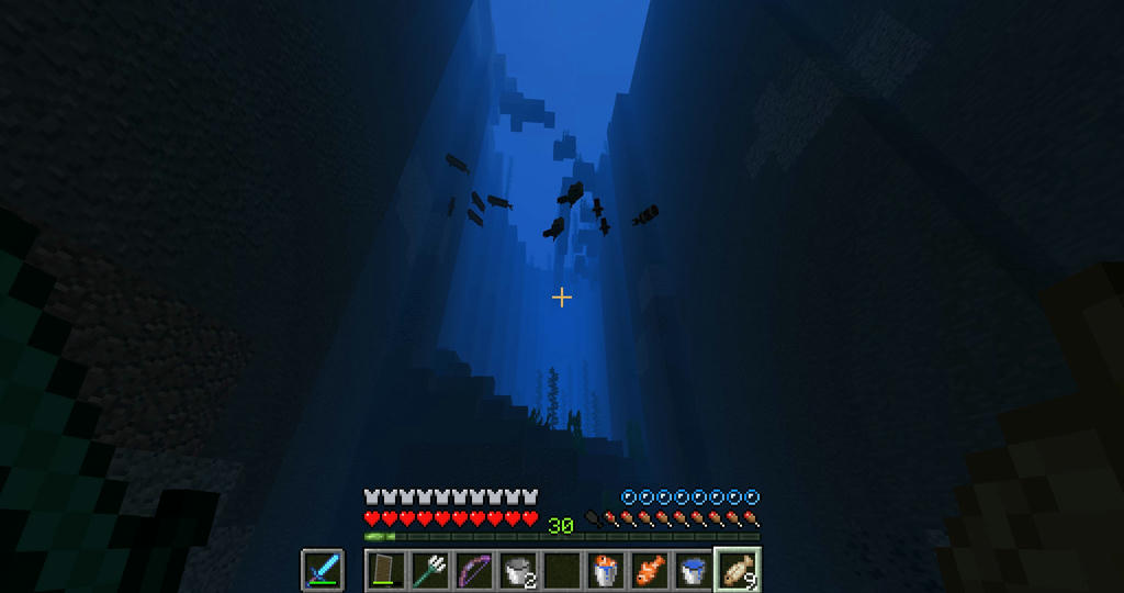 甚至有点可怕的深海峡谷